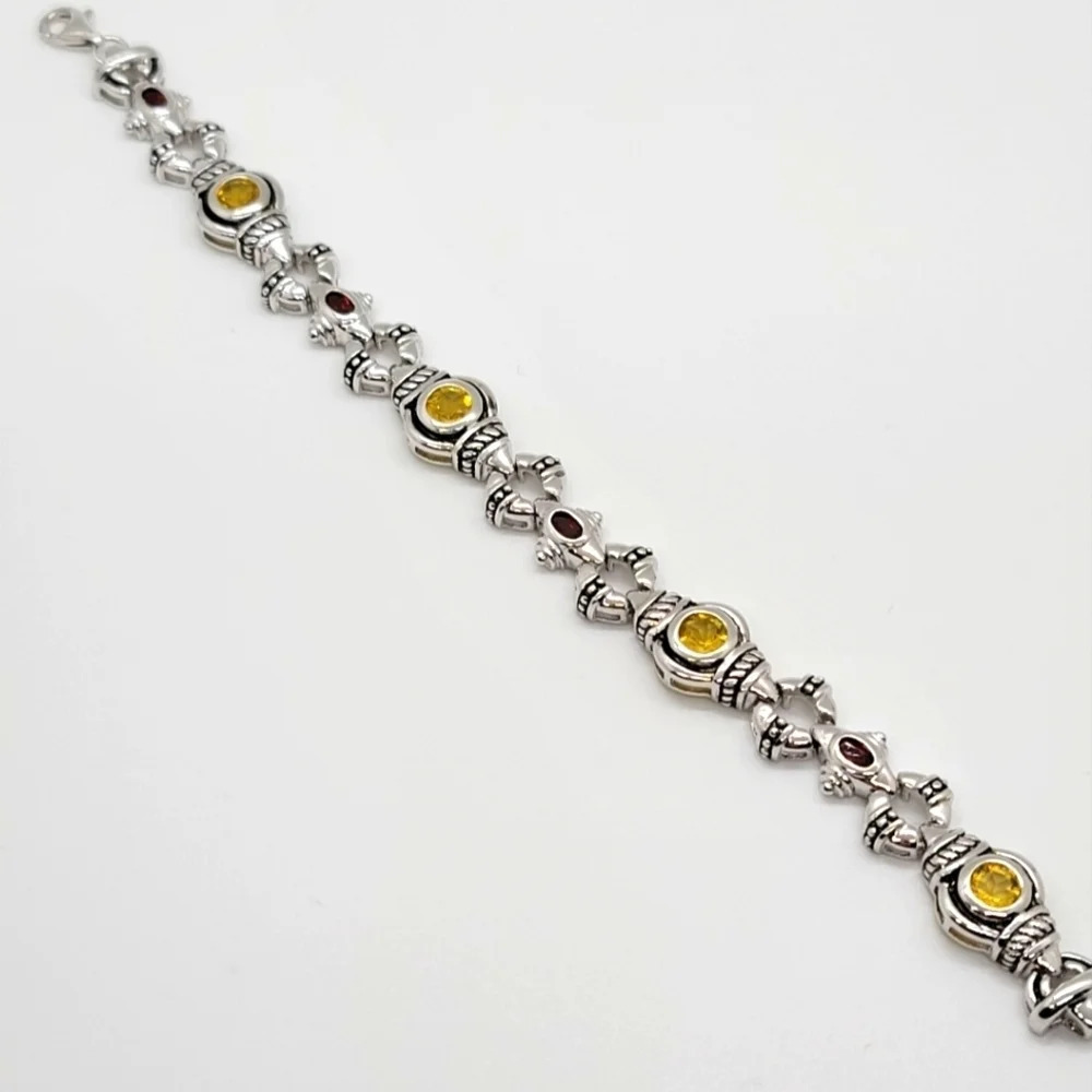 NWOT Sterling Silver vintage ornately designed bracelet